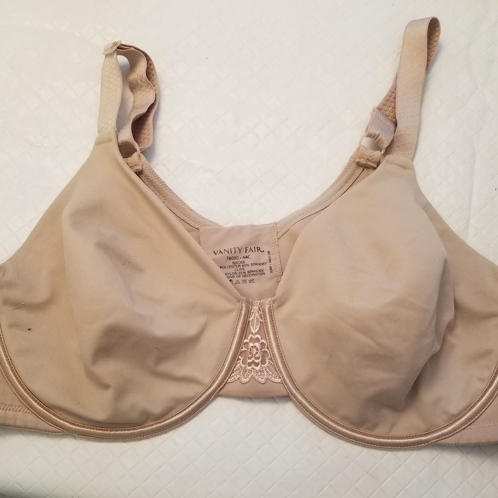 Vanity Fair Women's Tan Bra